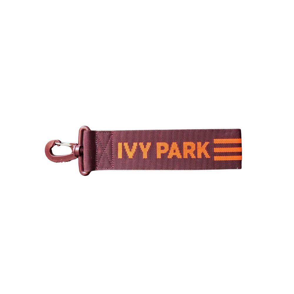 Adidas x Ivy Park Beyonce Carabiner Keychain Strap Charm Maroon Solar Orange